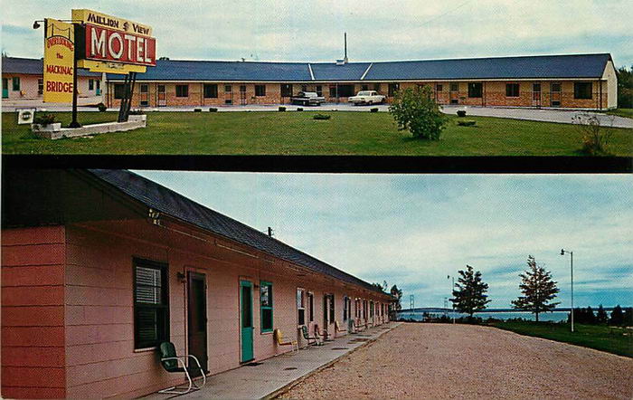 Million Dollar View Motel - Vintage Postcard (newer photo)